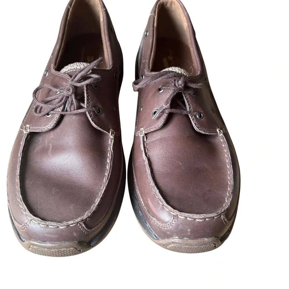 Dunham‎ • Men's Shoreline Brown Leather Boat Shoe